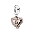 Charm Pendente Cuore Disegnato