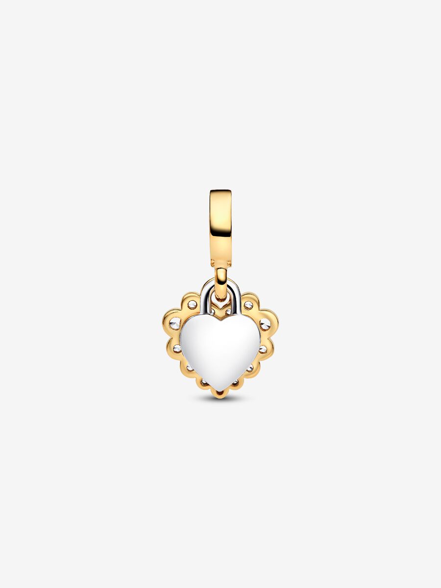 Charm Pendente Doppio Cuore Nessuna come Te - CHARM