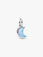 Charm Pendente Doppio Luna Crescente ’I Would Give you the Moon’ Argento Sterling 925 - CHARM