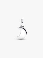 Charm Pendente Doppio Luna Crescente ’I Would Give you the Moon’ Argento Sterling 925 - CHARM