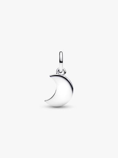 Charm Pendente Doppio Luna Crescente ’I Would Give you the Moon’ Argento Sterling 925 - CHARM