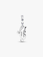 Charm Pendente Farfalla e Chiave ’Unlock Tomorrow’ Argento Sterling 925 - CHARM
