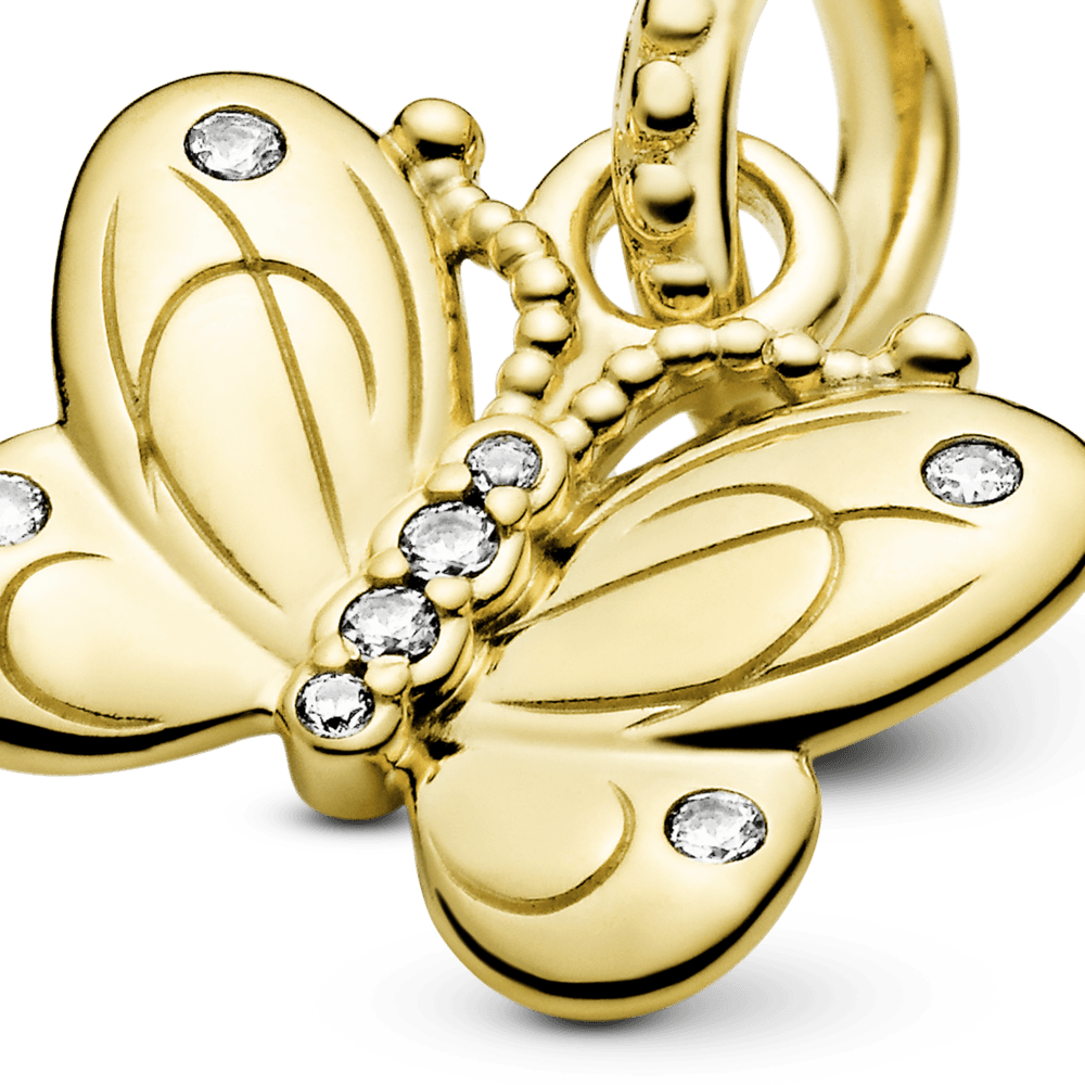Charm Pendente Farfalla Preziosa