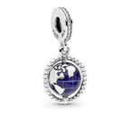Charm Pendente Globo Girevole