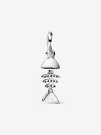Charm Pendente Lisca Di Pesce Turchese Argento Sterling 925 - CHARM