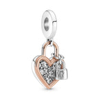 Charm Pendente Lucchetto "Together Always"