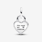 Charm Pendente Lucchetto "True Love"