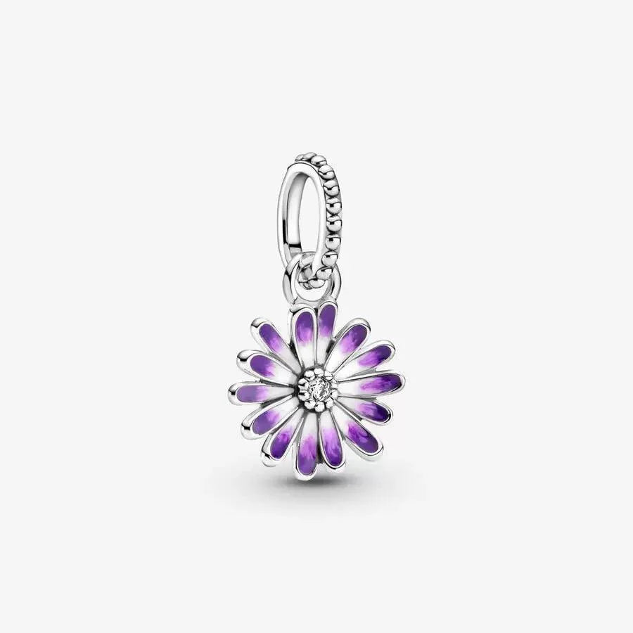 Charm Pendente Margherita Viola