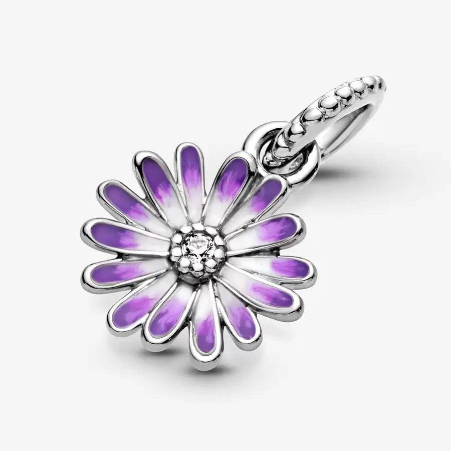 Charm Pendente Margherita Viola