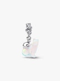 Charm Pendente Orso Polare Mamma e Cucciolo Argento Sterling 925 - CHARM