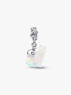Charm Pendente Orso Polare Mamma e Cucciolo Argento Sterling 925 - CHARM