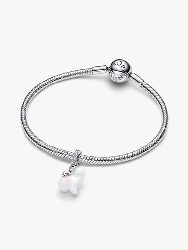 Charm Pendente Orso Polare Mamma e Cucciolo Argento Sterling 925 - CHARM