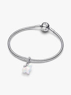 Charm Pendente Orso Polare Mamma e Cucciolo Argento Sterling 925 - CHARM