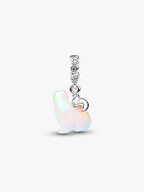 Charm Pendente Orso Polare Mamma e Cucciolo Argento Sterling 925 - CHARM