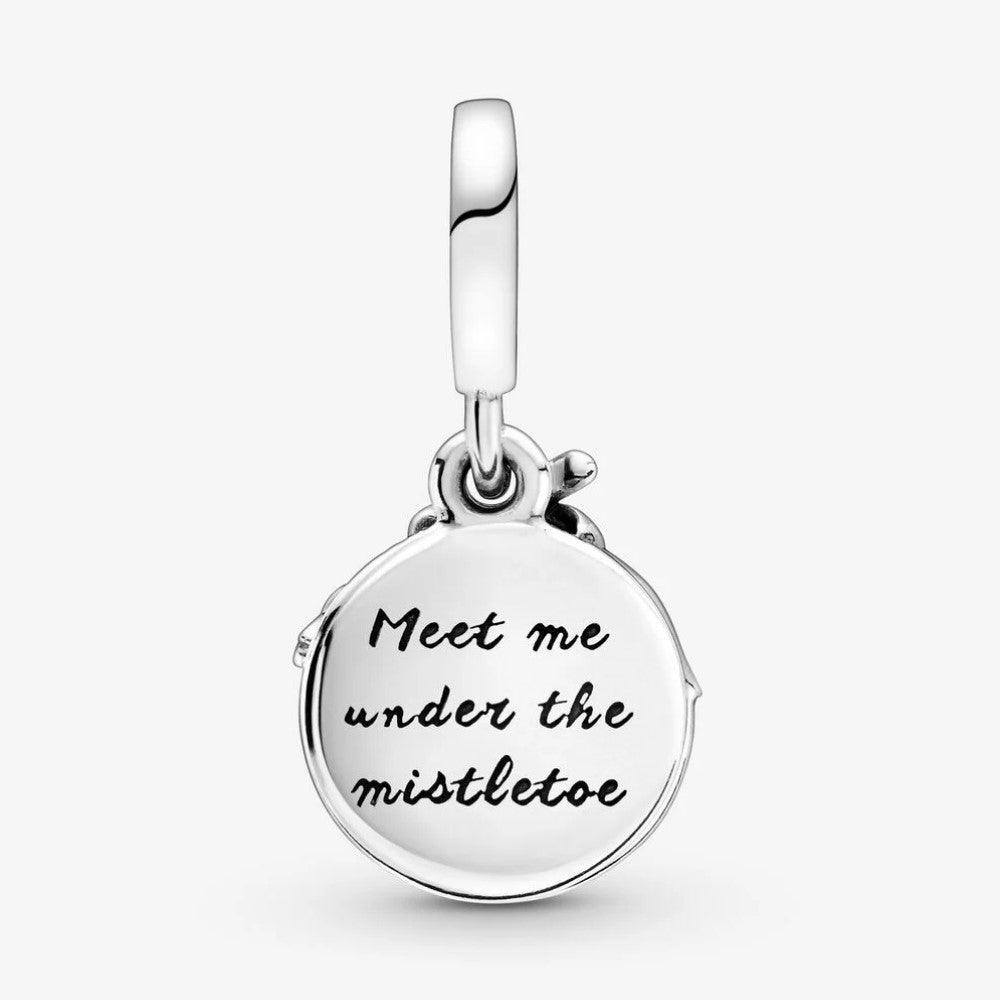 Charm Pendente Pandora Vischio Natalizio