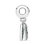 Charm Pendente Quadrifoglio Verde