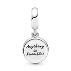 Charm Pendente Quadrifoglio Verde