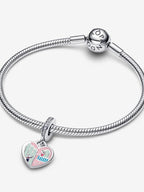 Charm Pendente Romeo & Giulietta da incidere Argento Sterling 925 - CHARM
