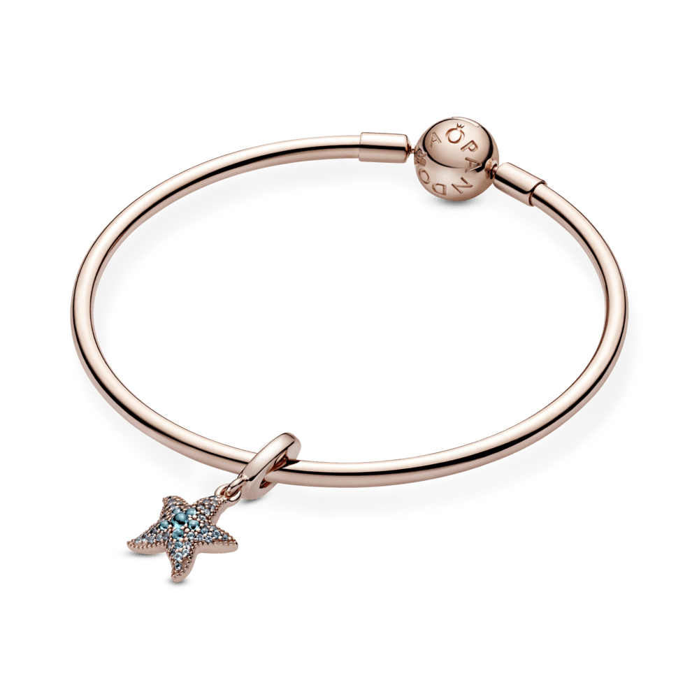 Charm Pendente Stella Marina Blu