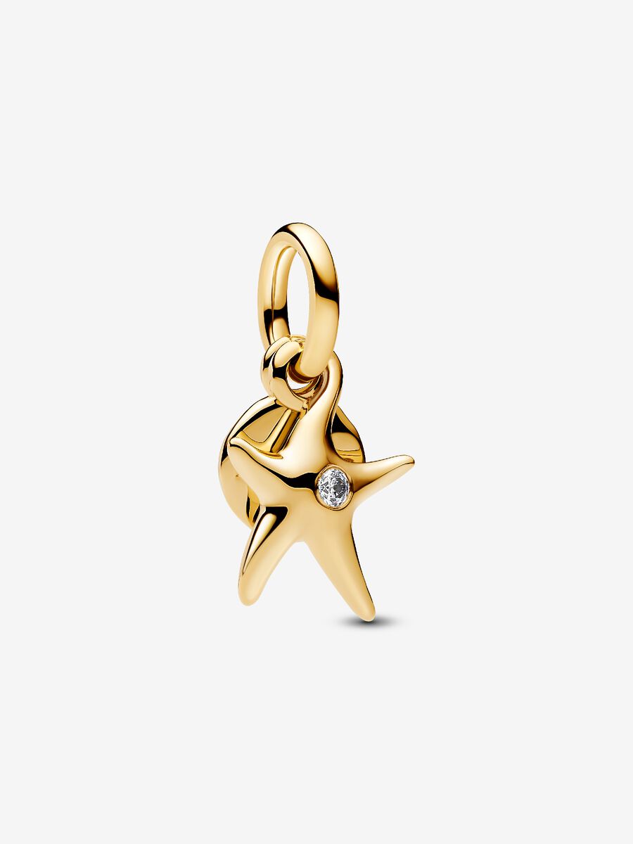 Charm Pendente Stella Marina ’Darling’ Placcatura in Oro 14k - CHARM