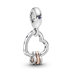 Charm Pendente Unione di Cuori