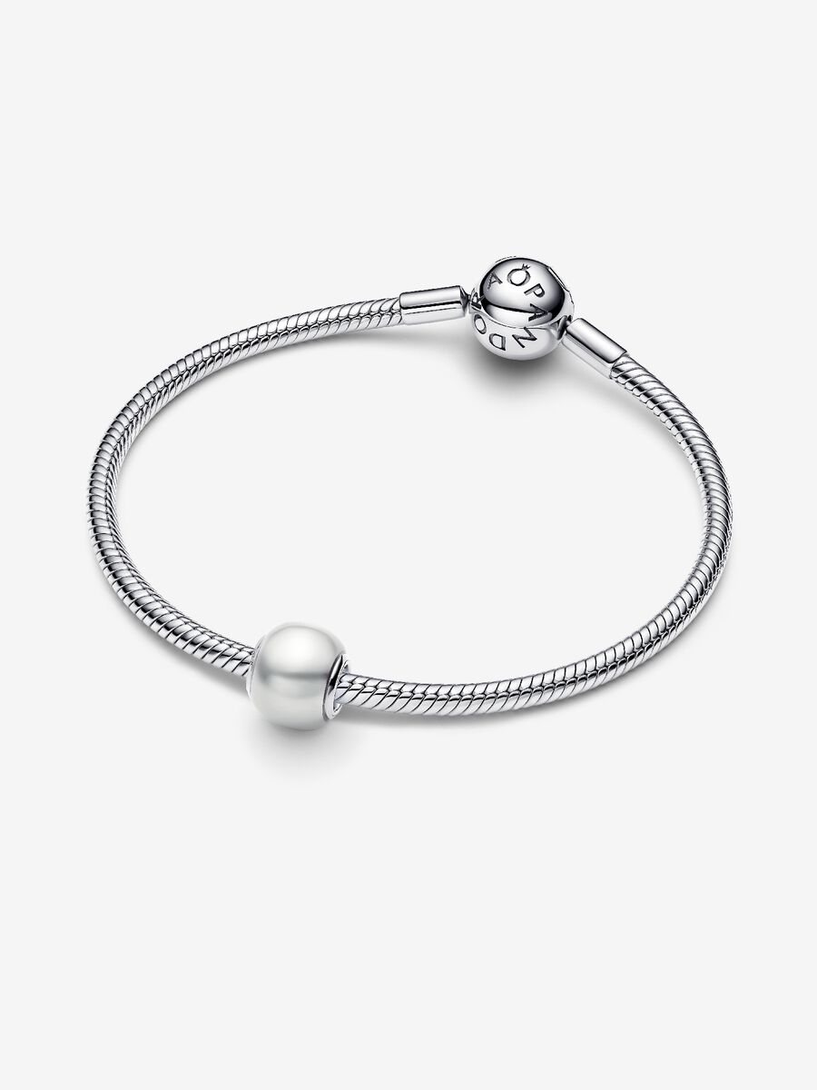 Charm Sfera con Perla Artificiale Argento Sterling 925 - CHARM