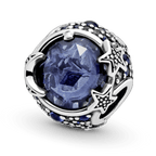 Charm Stelle Scintillanti Blu