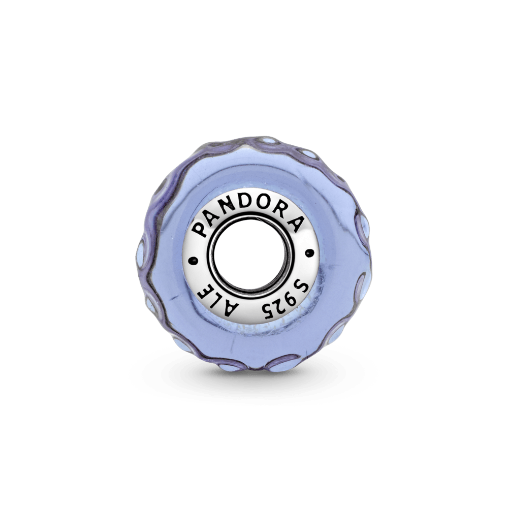 Charm Vetro di Murano Lavanda