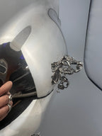 Ciotola in Argento con Bordo Traforato e Piedini Decorativi - ARGENTERIA