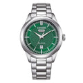 Citizen Day Date Eco-Drive AW0151-85X – Orologio Uomo Acciaio Quadrante Verde - OROLOGIO