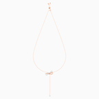 COLLANA A Y LIFELONG BOW, BIANCO, MIX DI PLACCATURE