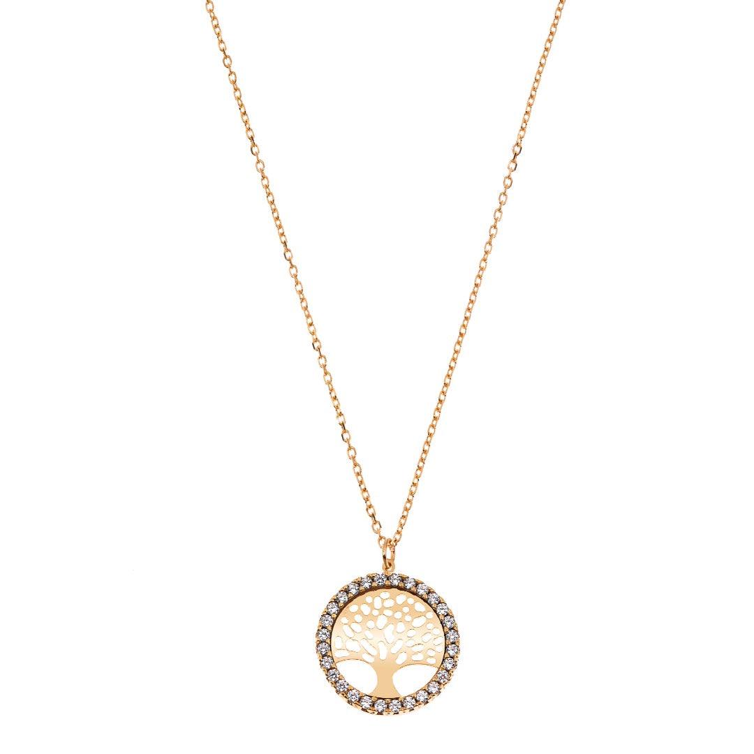 Collana Albero della Vita e Zirconi