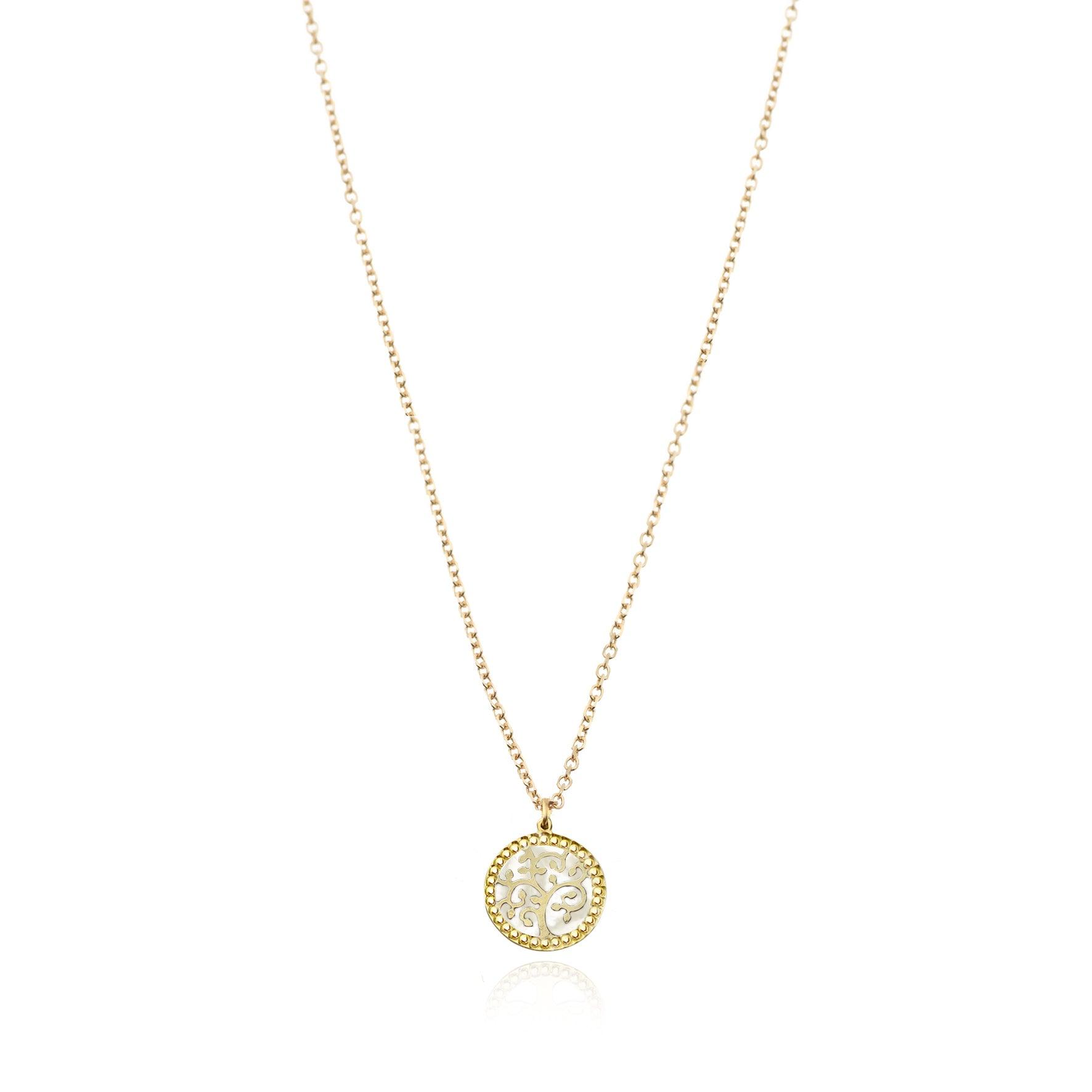 Collana Albero della Vita madreperla