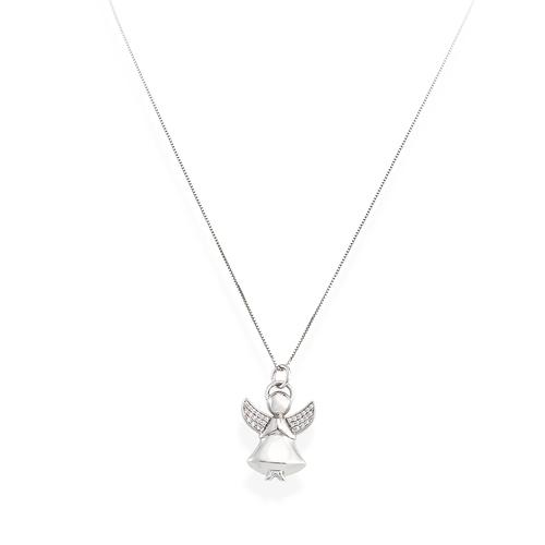 Collana Angelo Argento Zirconato N&N