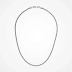 COLLANA BARREL CRYSTAL 3 Silver