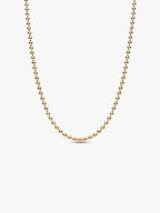 Collana Catenina a Sfere Finitura in Oro - COLLANA