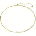 MATRX COLLANA CATENA SWAROVSKI WHI/GOS