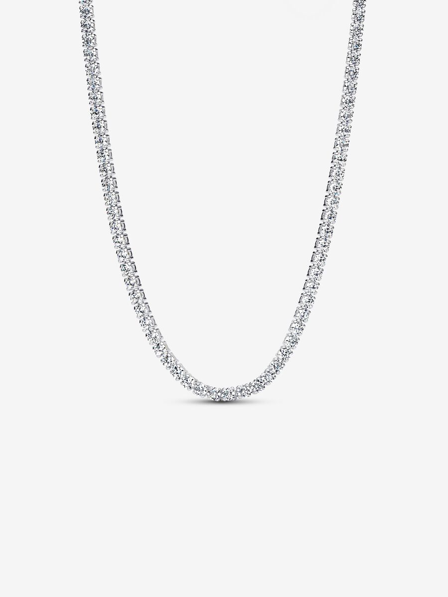 Collana Collana Choker Tennis Argento Sterling 925 - COLLANA