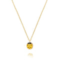Collana Coccinella gialla