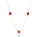 Collana Coccinelle rosse