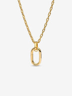 Collana con Link Pendente Apribile Pandora ME Placcatura in Oro 14k - COLLANA