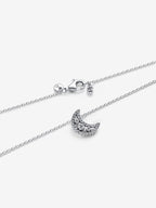 Collana con pendente Falce di luna Argento Sterling 925 - COLLANA