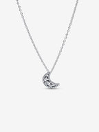 Collana con pendente Falce di luna Argento Sterling 925 - COLLANA