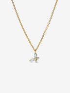 Collana con pendente Farfalla Placcatura in Oro 14k - COLLANA