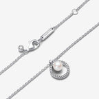 Collana con Perla d’Acqua Dolce Coltivata e Pavè