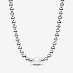 Collana con Perla d’Acqua Dolce Coltivata e Sfere