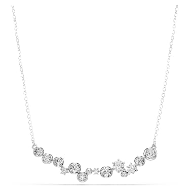 Collana Constella Taglio misto Bianca Placcato rodio - COLLANA