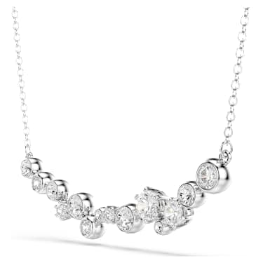 Collana Constella Taglio misto Bianca Placcato rodio - COLLANA