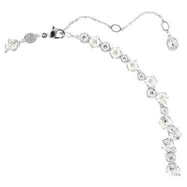 Collana Constella Taglio misto Chiusura Bianca Placcato rodio - COLLANA