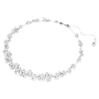 Collana Constella Taglio Round Bianca Placcato rodio - COLLANA